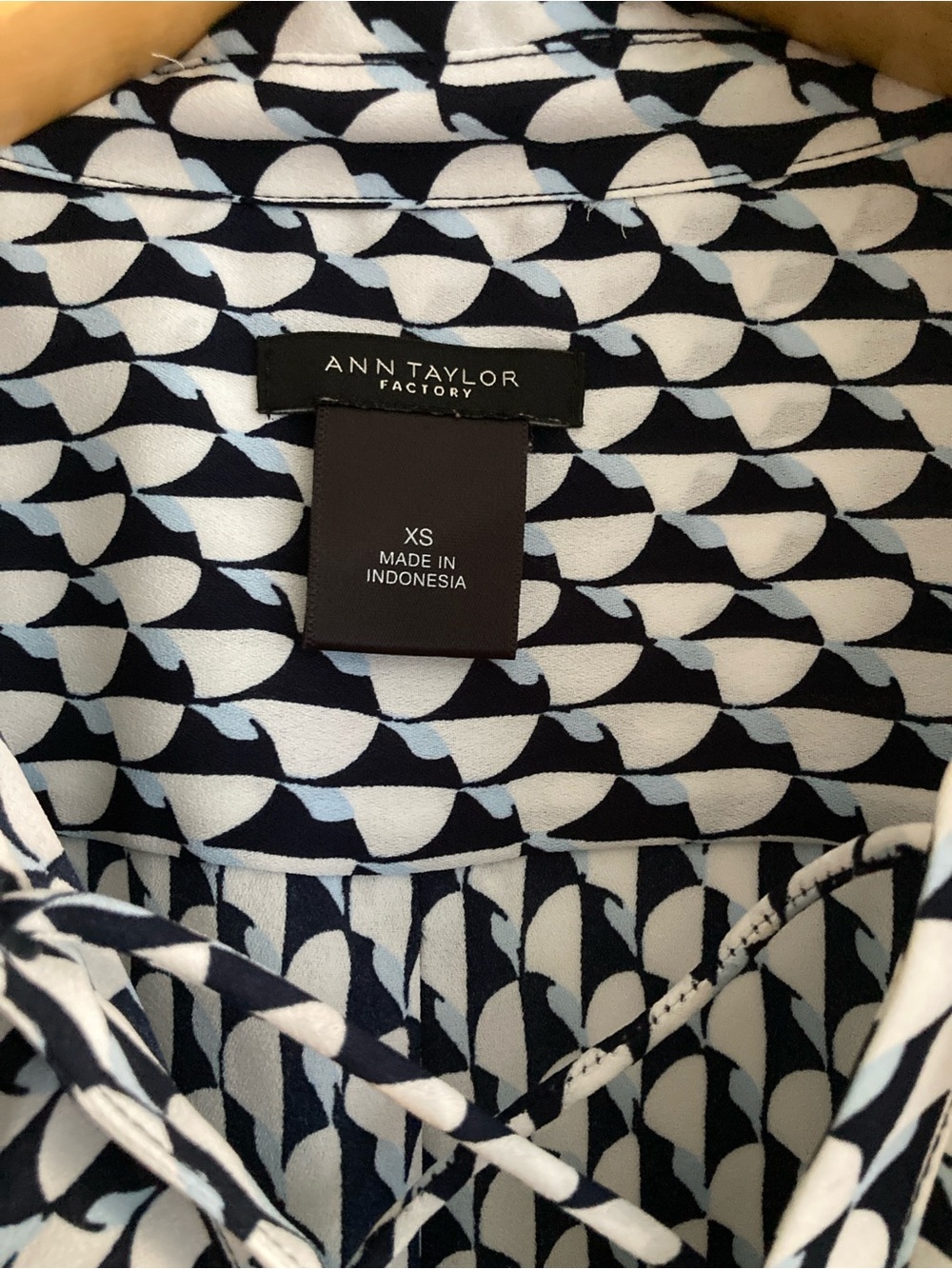 Ann Taylor Ruffle Front Blouse - Picture 2 of 11